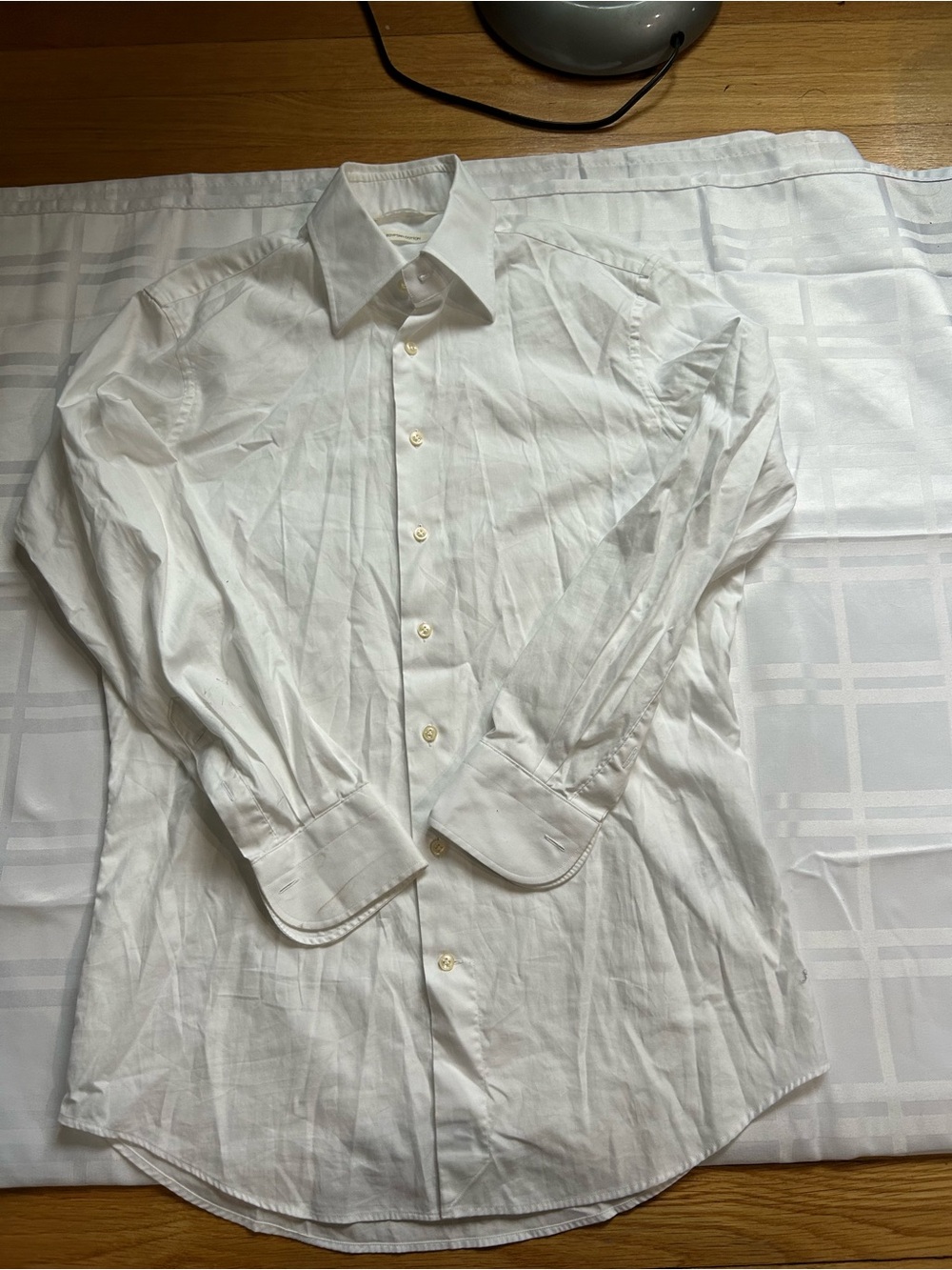 Suitsupply White Men's Dress Shirt - Point Collar